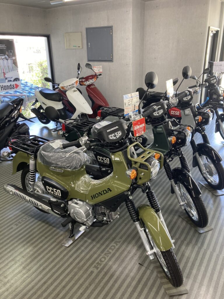 ホンダクロスカブ50くまモン　さようなら原動機付自転車50cc